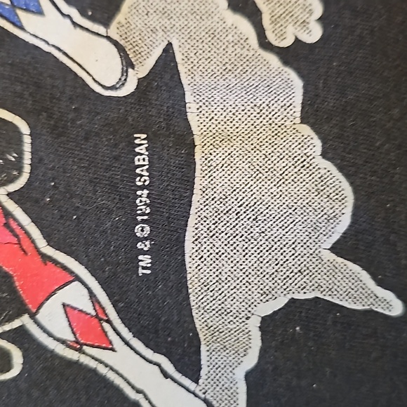 1994 Power Rangers t-shirt - Picture 3 of 6